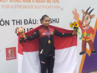 Debut SEA Games 2021 Hanoi, Alisya Langsung Raih Emas Wushu