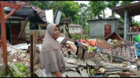 Puluhan Rumah di Bangkalan Porak Poranda Diterjang Puting Beliung