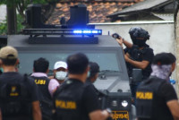 Densus 88 Tangkap Tersangka Terosime Anggota JI di Tangerang