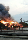 Kebakaran di Putri Duyung Cottage Ancol, 12 Unit Mobil Damkar Dikerahkan