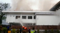 Gedung Balai Kota Bandung Terbakar