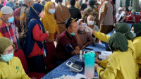Vaksinasi Booster di Kota Cirebon Resmi Disuntikan ke Masyarakat Prioritas Lansia dan Pelayan Publik