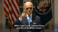 Isoman 5 Hari di Gedung Putih, Presiden AS Joe Biden Dinyatakan Negatif Covid-19