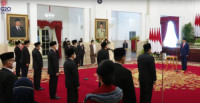 Presiden Jokowi Lantik Dewas dan Badan Pelaksana BPKH di Istana Negara