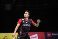 Ginting Pecah Telor, Tim Thomas Indonesia Sapu Bersih Cina Menuju Semi Final
