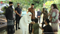 Presiden Jokowi dan Iriana Silaturahmi ke Keraton Yogyakarta