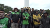 Ojol Lampung Minta Subsidi BBM Melalui Aksi Demo 