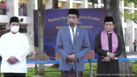 Salat Ied di Istiqlal, Presiden Jokowi: Momen Umat Muslim Tebarkan Kebaikan