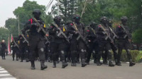Kapolda Jabar Kukuhkan Pasukan Respon Cepat SAT Brimob untuk Keamanan  2023-2024