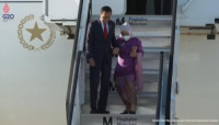 Presiden Jokowi dan Iriana Tiba di Munich Jerman