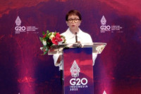 Menlu Retno Berhasil Hadirkan Seluruh Menlu di G20 FMM Bali