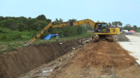 Progres Pembangunan Jalan Tol Padang-Pekanbaru 80 Persen 