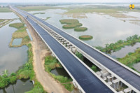 Tol Semarang - Demak Dibangun di Atas Perairan, Menteri PUPR: Perhatikan Tantangan Konstruksi