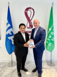 Erick Thohir Bertemu Presiden FIFA Bahas Perbaikan Sepak Bola Indonesia