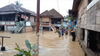 Ratusan Rumah di Kabupaten Pali Terendam Banjir