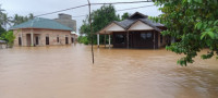 Sebanyak 1.312 Jiwa Terdampak Banjir di Tanah Laut Kalsel, BMKG: Hujan Petir Masih Menguyur Sampai Kamis