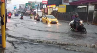 Usai Diguyur Hujan, Jalan Raya Pantura Pamanukan Subang Terendam Banjir