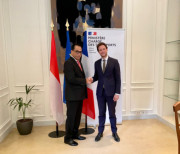Bertemu Menteri Transportasi Prancis, Menhub Bahas Peluang Kerja Sama  