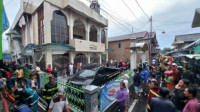 Kebakaran di Pasar Banjarmasin, Belasan Rumah Warga Terbakar
