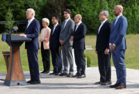 Biden Desak Anggota G7 Bersatu Melawan Rusia