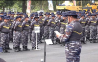 496 Personel TNI AL Gelar Kegiatan AKS Tahun 2022 di AAL Surabaya