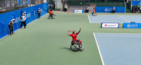 Lewati Pertandingan Selama 4 Jam, Ndaru Padma Melaju ke Final Tenis Kursi Roda