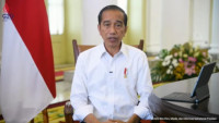 Presiden Jokowi: Aktivitasi di Ruang Terbuka Boleh Tidak Pakai Masker 