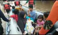 Banjir Hingga Satu Meter,  Belasan Desa di Kabupaten Pasuruan Terendam