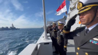 Parade Sailing Pass TNI AL Jadi Penutup Gelaran International Fleet Review di Jepang