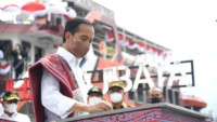 Jokowi Resmikan 7 Pelabuhan Penyeberangan dan 4 KMP di Kawasan Danau Toba
