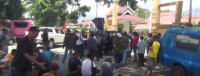 Imbas BBM Naik, Ratusan Sopir Angkutan Umum Unjuk Rasa di Kota Palu