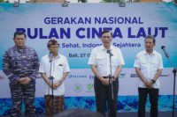 Kasal, Menko Marves dan Menteri KKP Canangkan Gernas BCL untuk Perangi Sampah di Laut