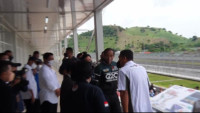 Presiden Jokowi Tinjau Kesiapan Bandara Lombok Sambut MotoGP
