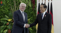 Presiden Jokowi Terima Kunjungan Presiden Republik Federal Jerman
