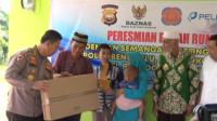 Polda Bengkulu Bangun Rumah Layak Huni untuk Masyarakat Kurang Mampu