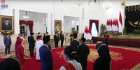 Presiden Jokowi Lantik Anggota DKPP Periode 2022-2027