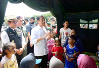 Presiden Jokowi: Rumah Rusak Akibat Gempa Dibantu Rp50 Juta