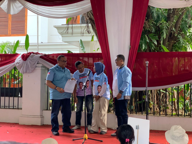 Relawan Pasukan Gemoy Indonesia Dukung Prabowo-Gibran, TKN : Siap Menang Satu Putaran