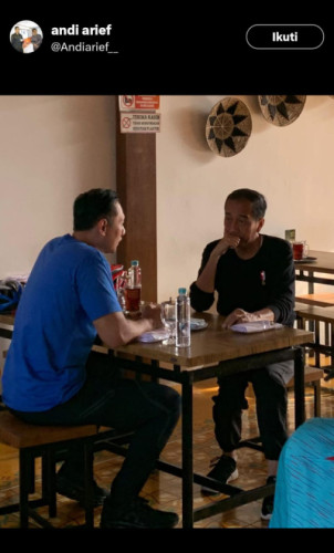 Pertemuan AHY dan Jokowi di Jogja, bahas apa?