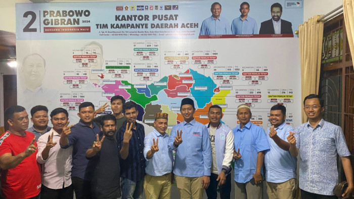 TKN Fanta Dorong 60% Suara Prabowo-Gibran Di Aceh