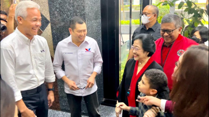 Momen Megawati Uji Pancasila Seorang Anak: Kalau Tiga itu Pak Ganjar