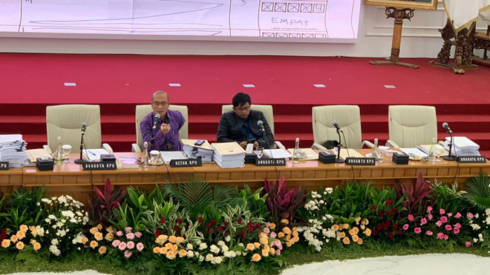 Sempat Ditunda, Rapat Pleno Rekapitulasi Penghitungan Suara Tingkat Nasional PPLN Taipei Dilanjutkan