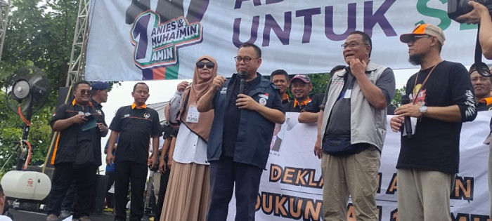 Mantan Kades Seluruh Indonesia Deklarasikan Dukung Pasangan AMIN