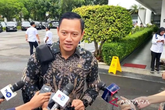 AHY Perdana Hadiri Sidang Kabinet Paripurna Presiden Jokowi