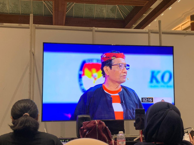 Penegakan Hukum hingga Pemberantasan Korupsi, Mahfud sampaikan Visi Misi dan Program Kerja