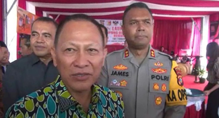 Polres Tulang Bawang Launching Kampung Damai Pemilu dan Kerukukan