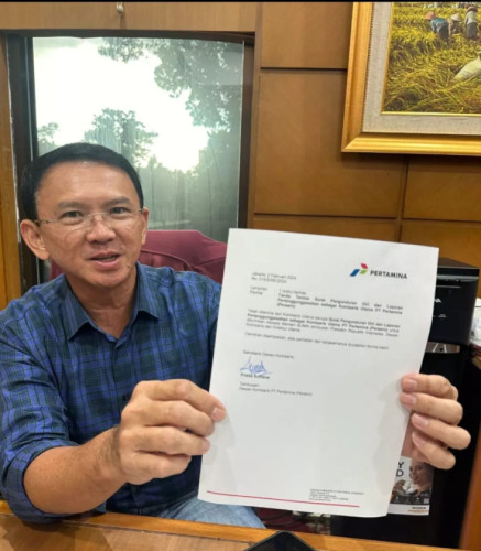 Ikut Kampanyekan Ganjar-Mahfud, Ahok Mundur sebagai Komisaris Utama Pertamina