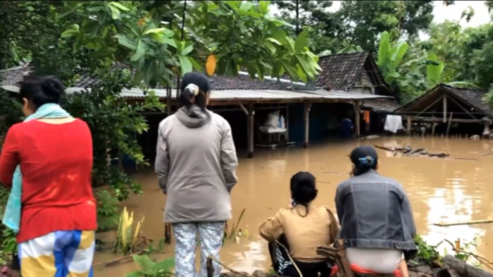 Ratusan Rumah di Nglipar Gunungkidul Terendam Banjir