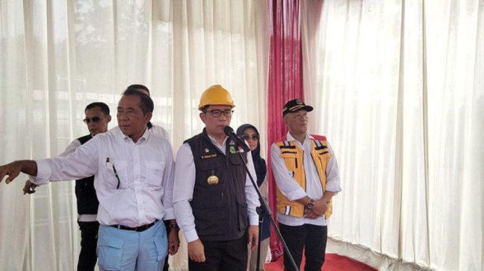 Ridwan Kamil Tinjau Jalur Truk Tambang Bogor