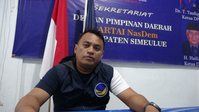 DPD Partai NasDem Simeulue Target Lima Kursi DPRK Simeulue